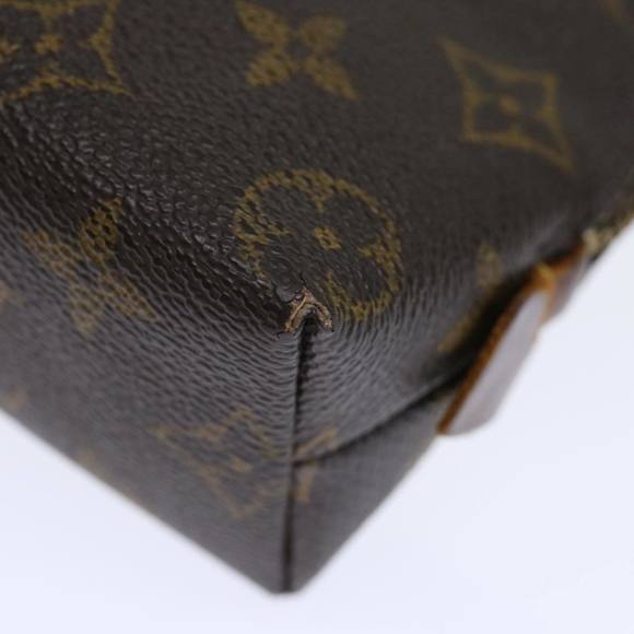 LOUIS VUITTON Monogram Pochette Cosmetic PM Cosmetic Pouch M47515 Auth ar11673 - Picture 14 of 16